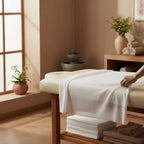 50-Count Disposable Waterproof Table Covers for Spa, Massage & Medical Use - LAST CHANCE